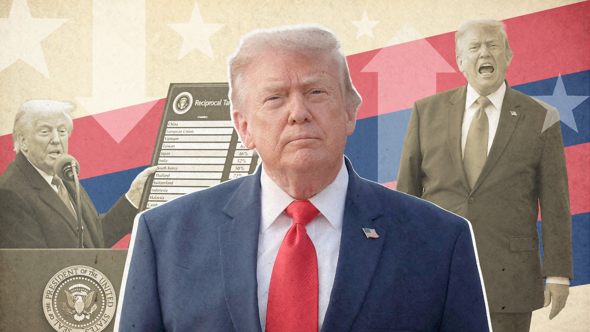 Tarifas de Trump: Brasil é o maior perdedor; UE e China reagem