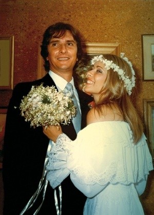 Collor durante seu casamento com Rosane Brandão Malta, em 1984. — Foto: Arquivo