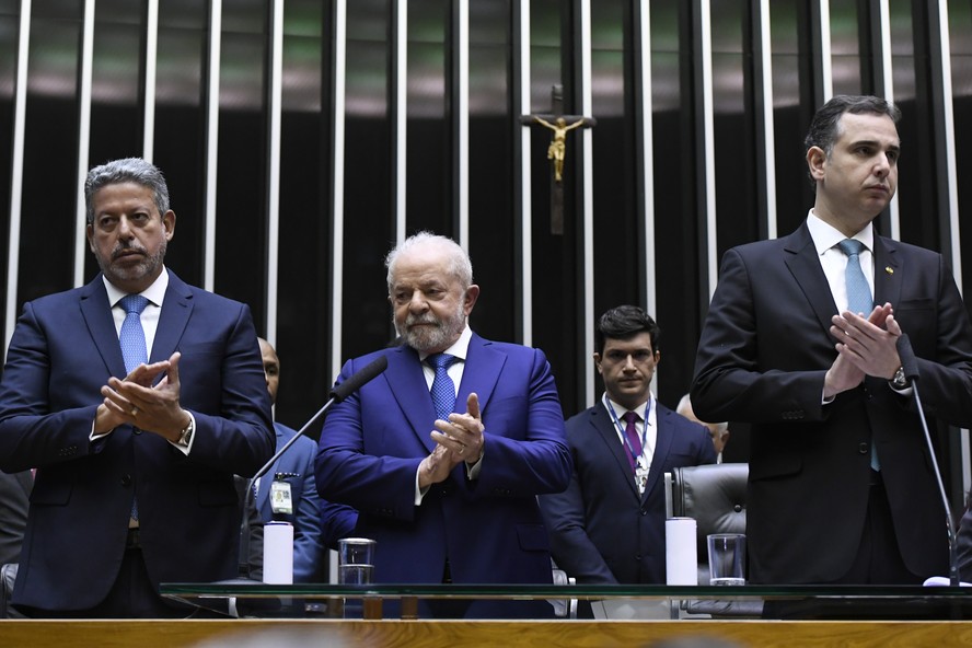 Chefes de C&acirc;mara, Planalto e Congresso, Lira, Lula e Pacheco