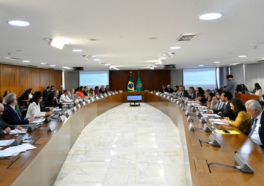 A reunião do Comitê Interministerial sobre Mudança do Clima (CIM) ontem no Palácio do Planalto