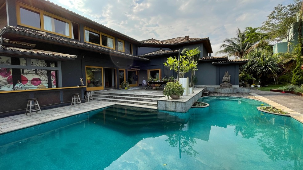 Casa de 1.300m² na Gávea, da LuxoBrasil, à venda por R$ 32 milhões — Foto: Divulgação/LuxoBrasil