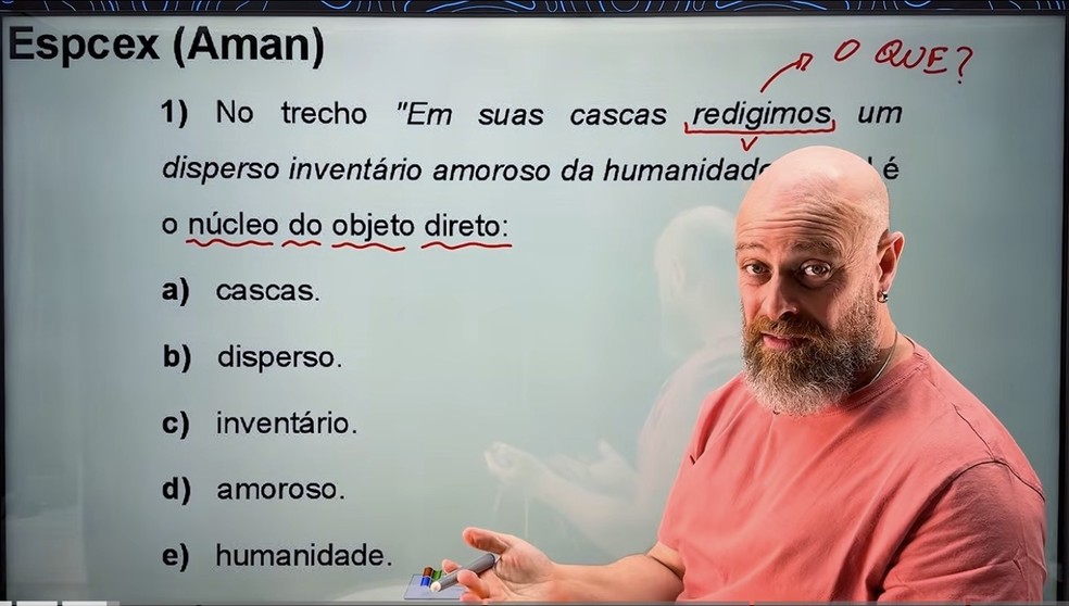 "Edutenimento": Professor Noslen Borges — Foto: Reprodução