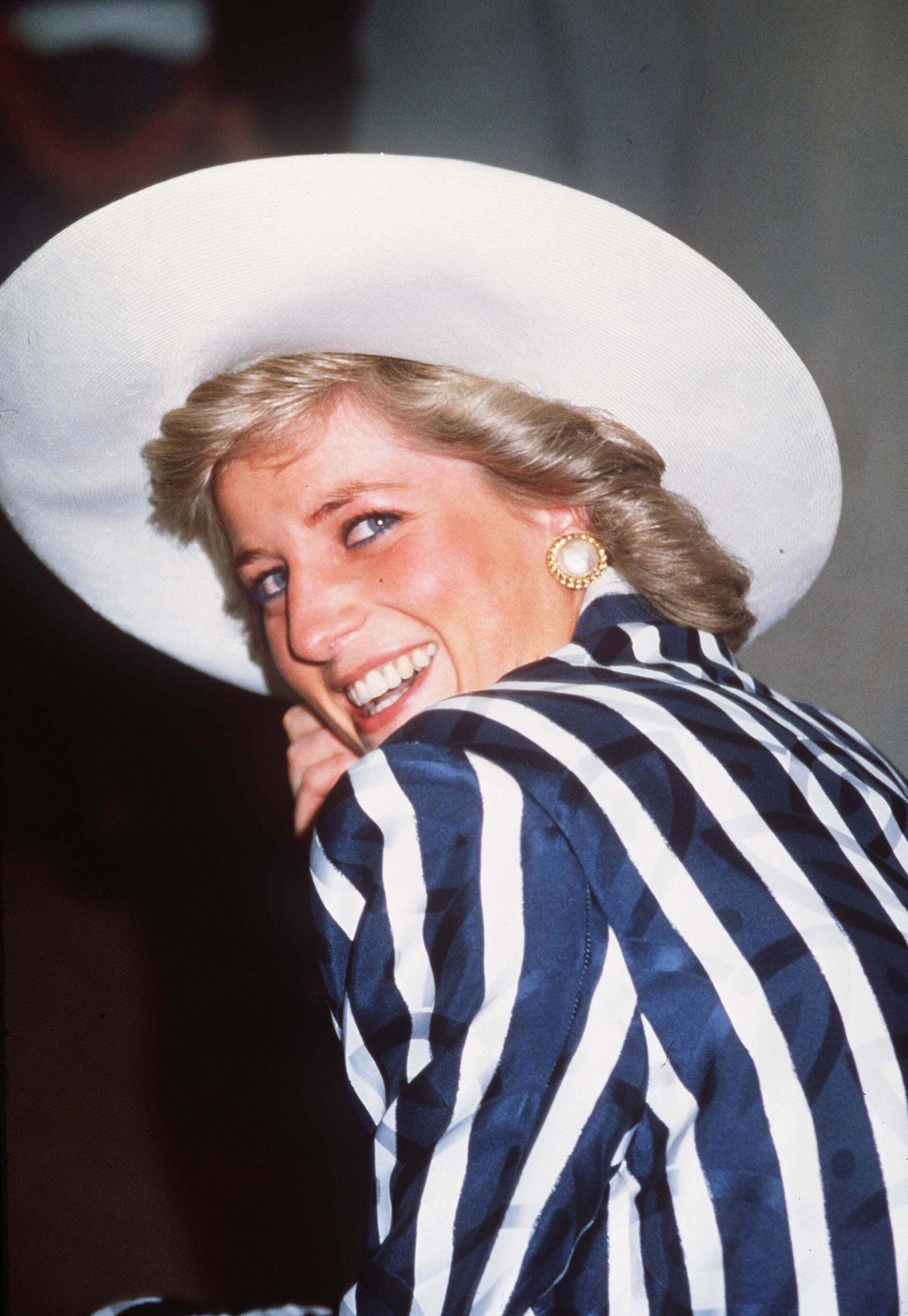 Diana, princesa de Gales, em Melbourne, Austrália, 1988  — Foto: Anwar Hussein/Getty Images