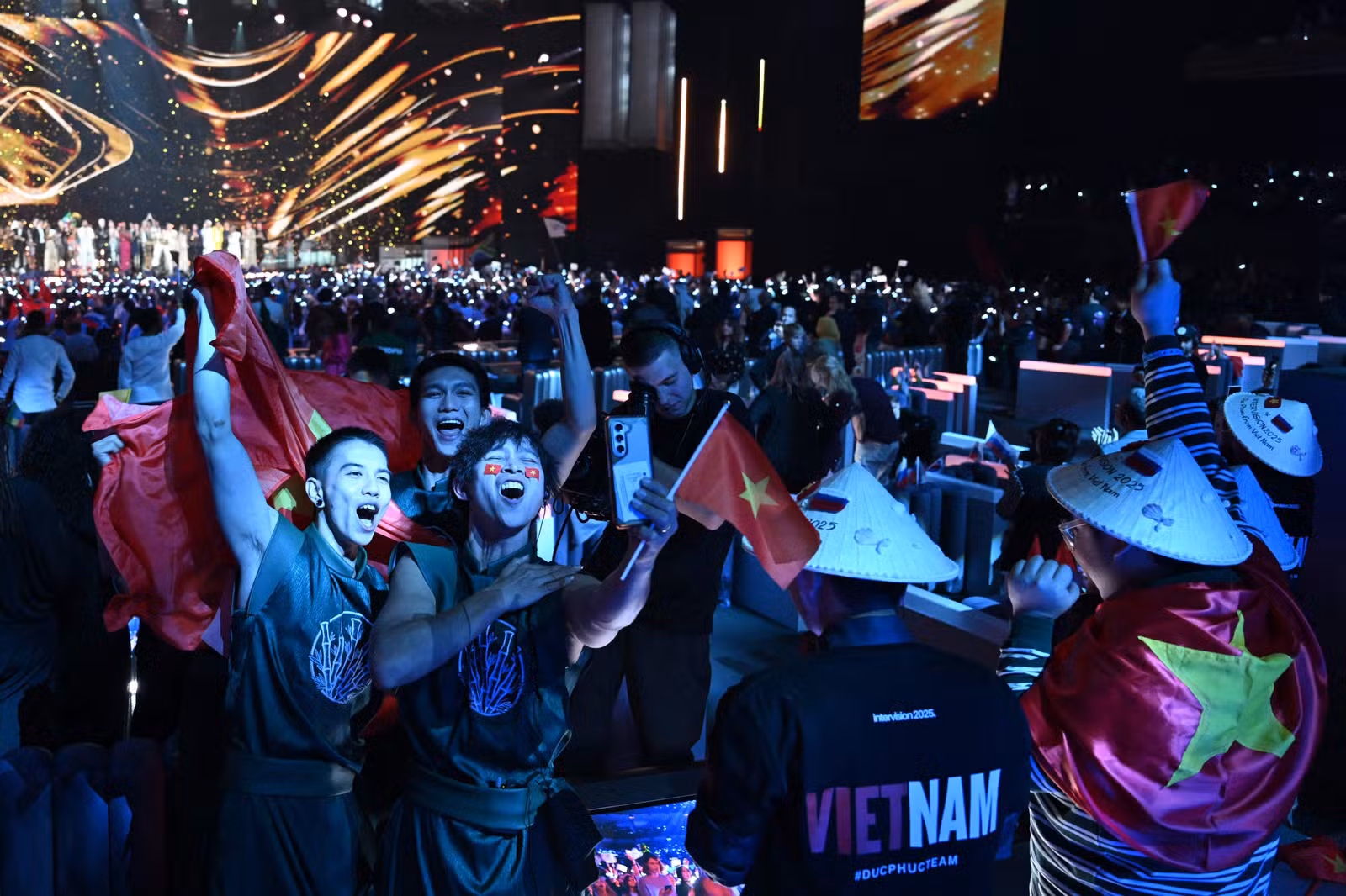 The countries represent a total of more than 4 billion people, according to organizers - Photograph: Olesya Kurpiyeva/AFP