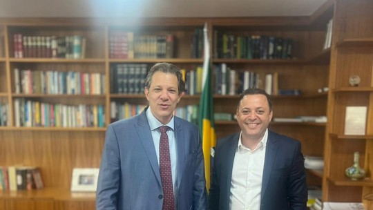 Fernando Haddad se reúne com Rodrigo Neves em Brasília 