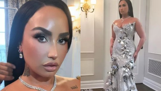 Demi Lovato retorna ao Met Gala pela primeira vez desde que compartilhou experiência 'desconfortável' de 2016
