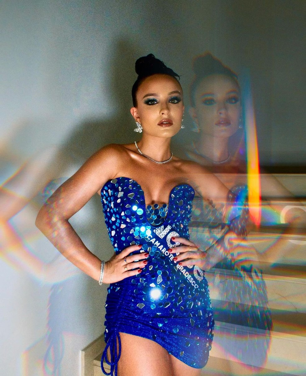 Vestido larissa sales manoela azul