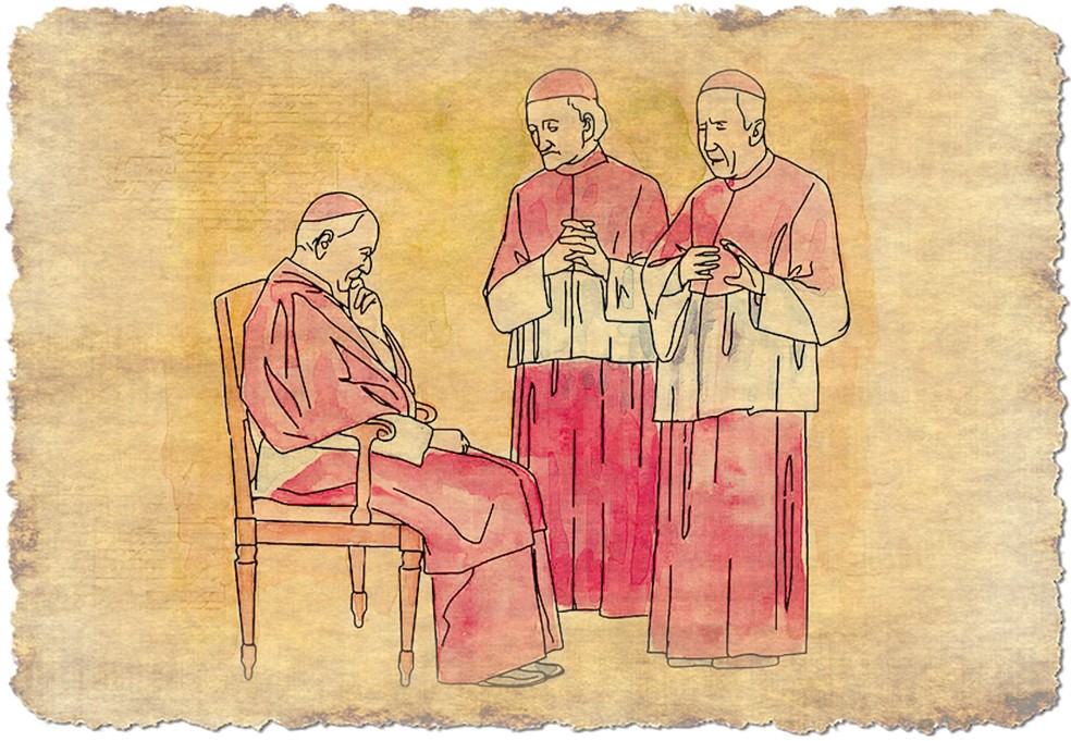 Conclave: Papa eleito — Foto: Arte O GLOBO