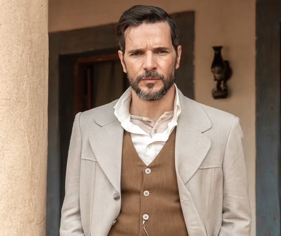 Daniel Oliveira no papel de Idálio em 'Guerreiros do sol' — Foto: Divulgação TV Globo/Estevam Avellar