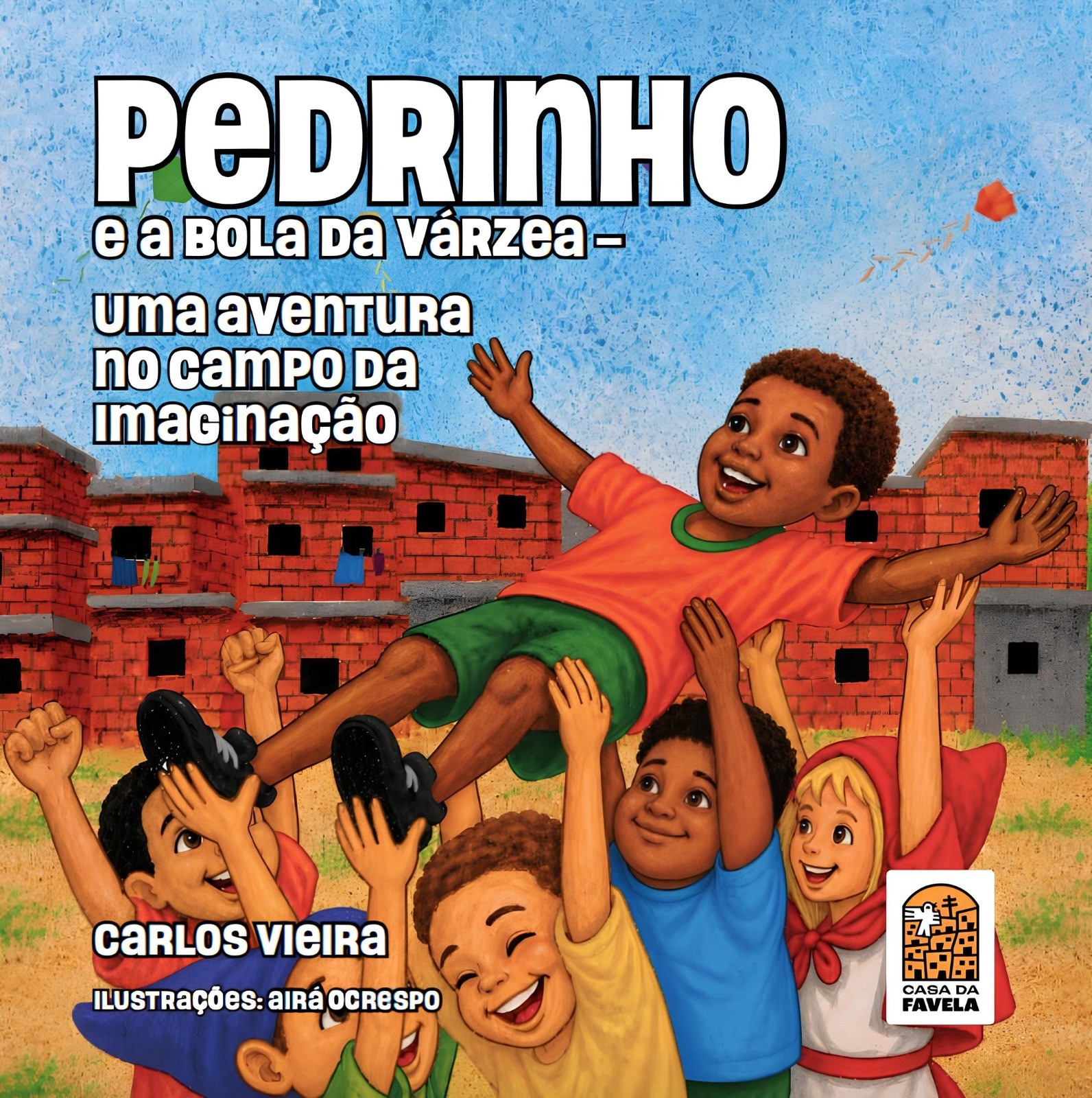 Livro Infantil Une Futebol e Imaginação no Lançamento da Flip