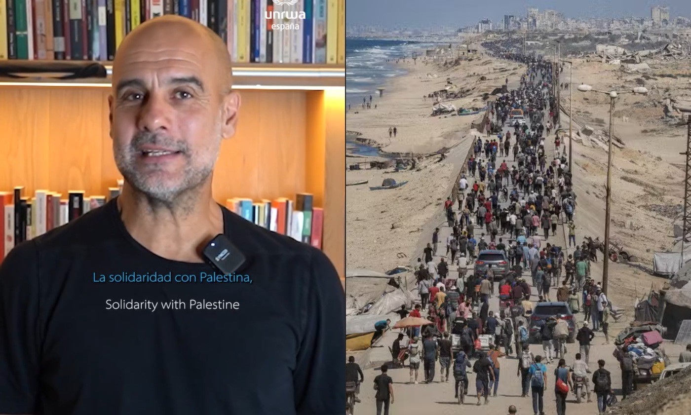 Pep Guardiola faz apelo humanitário por Gaza e critica ações de Israel: 'Não são mortos, são pessoas assassinadas'; veja vídeo