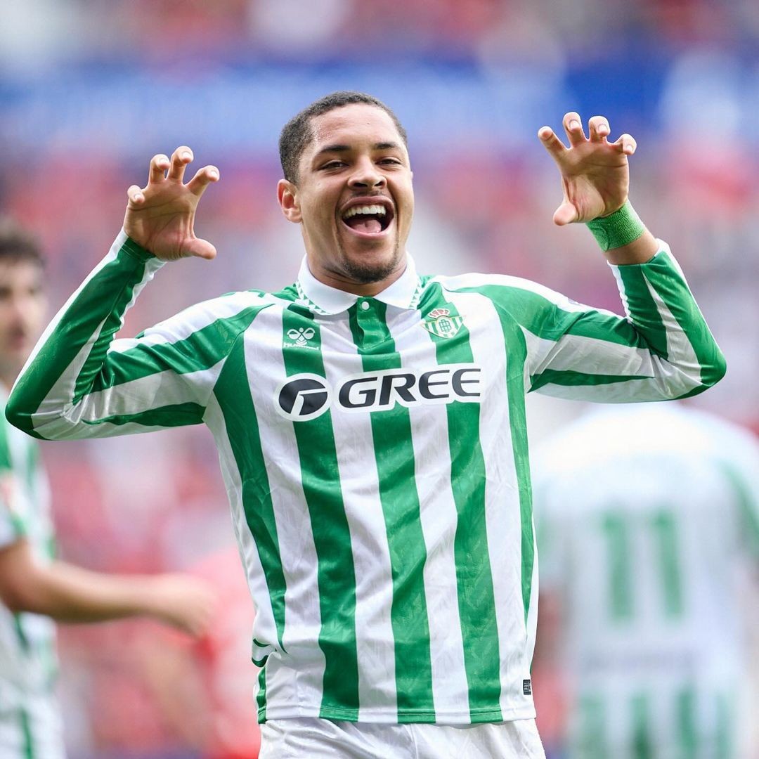 Vitor Roque volta a marcar em jogo do Real Betis no Campeonato Espanhol; veja lance