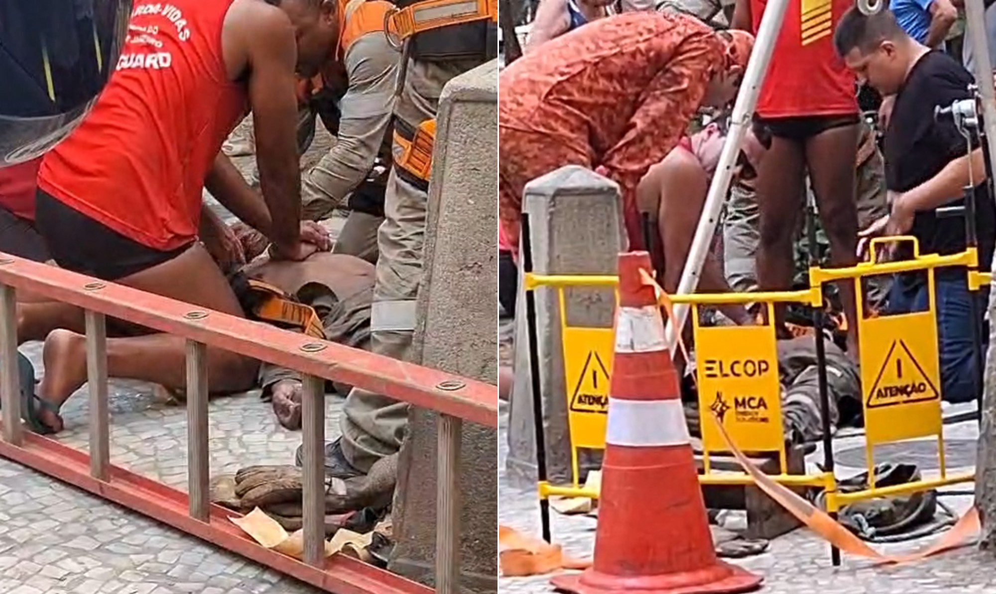 Corpo de técnico terceirizado da Light morto durante manutenção em bueiro no Leme será sepultado neste sábado em Nova Iguaçu