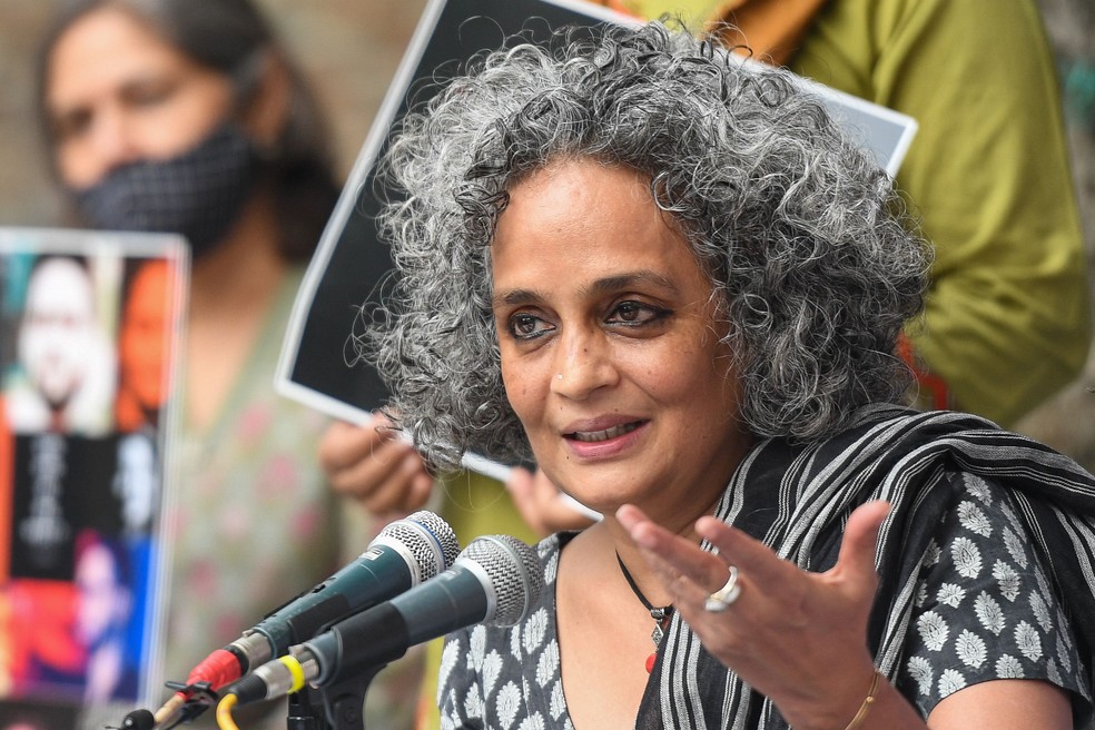 Arundhati Roy — Foto: Prakash SINGH / AFP