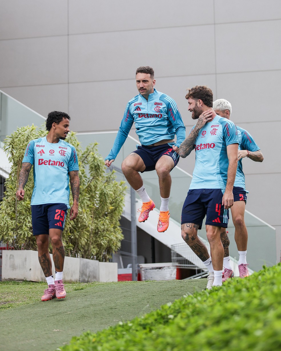 Léo Ortiz é dúvida para Flamengo x Racing — Foto: Gilvan de Souza/Flamengo