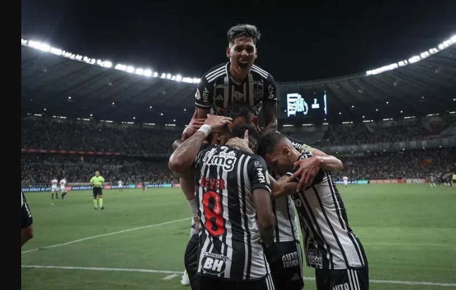 Sal grosso aparece de novo no Brasileirão e afeta líder Atlético-MG