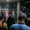 O ministro da Fazenda, Fernando Haddad, durante entrevista à imprensa - Washington Costa/MF