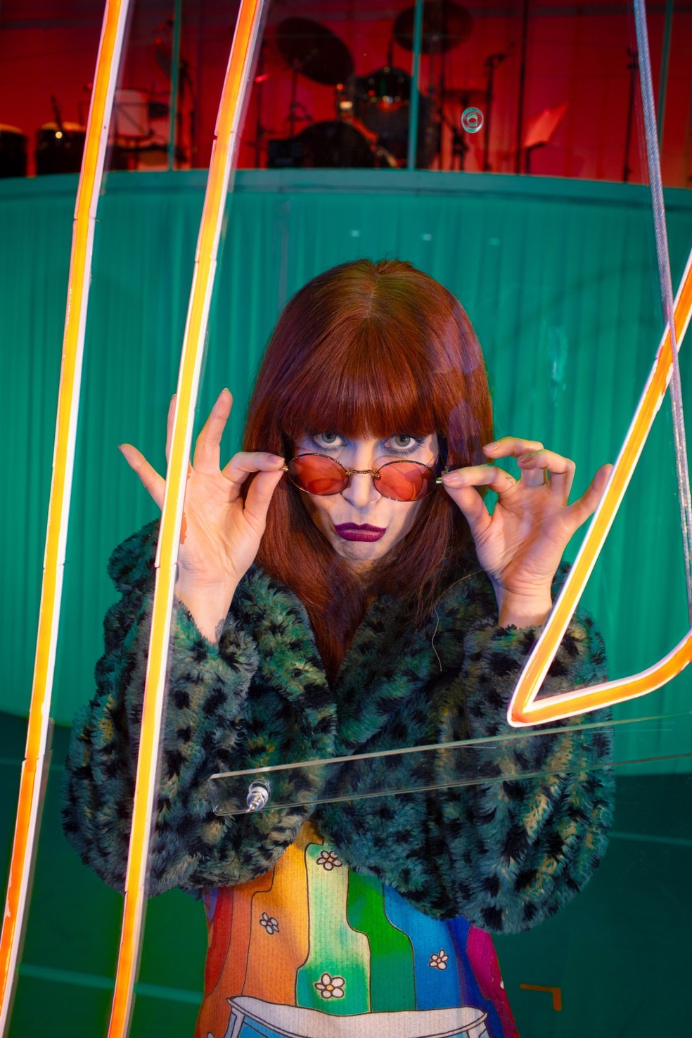 Espetáculo dá vida e trilha sonora à autobiografia da cantora — Foto: Edilson Dantas / O Globo