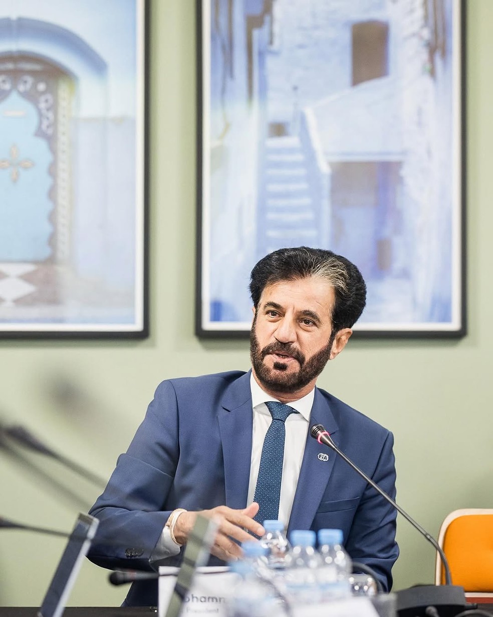 Mohammed Ben Sulayem, atual presidente da FIA
