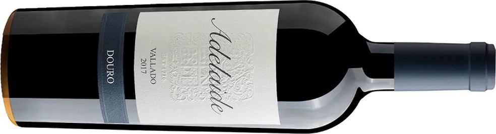 O tinto premium Adelaide, da Quinta do Vallado — Foto: Divulgação