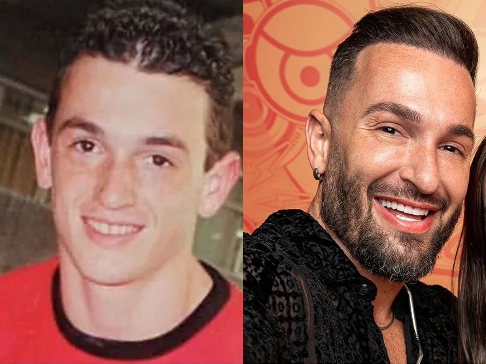Diego Hipólito antes e depois – Foto: Reprodução/Instagram
