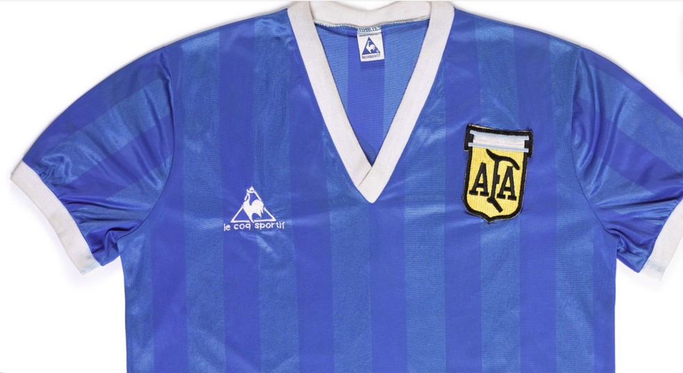 A famosa camisa de 1986 — Foto: Reprodução