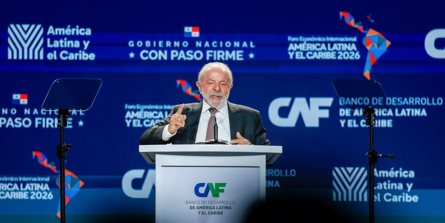 Lula em participação no Fórum Econômico Internacional da América Latina e Caribe