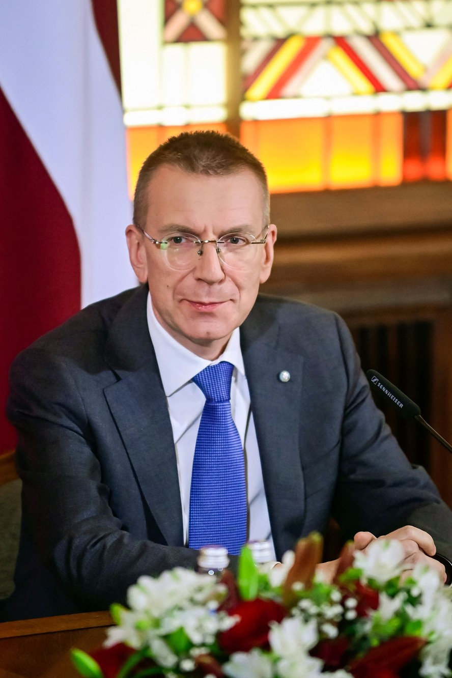 Novo presidente da Letônia, Edgars Rinkevics