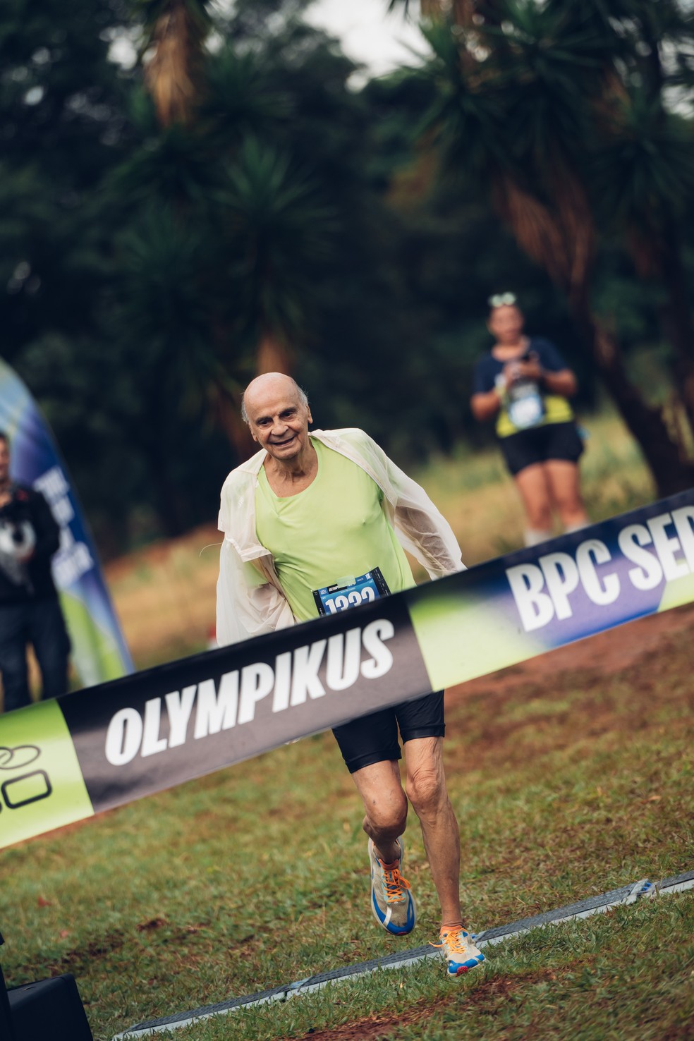 Drauzio Varella participou do Bota Pra Correr da Olympikus, na Serra do Cipó — Foto: Divulgação Olympikus