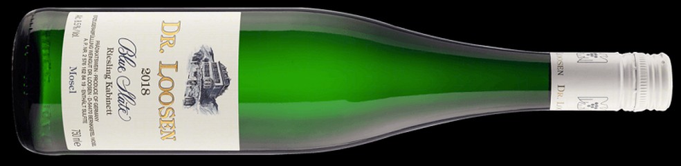 O Dr. Loosen são: Riesling Kabinett “Blue Slate” — Foto: Divulgação
