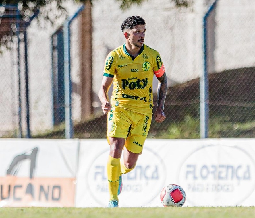 Yuri Lima joga no Mirassol desde 2023