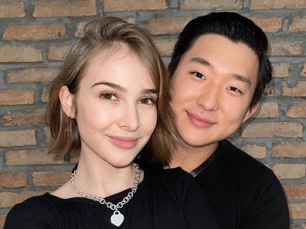 O ex-"BBB" Pyong Lee e a influenciadora Sammy terminam o casamento pela segunda vez em um ano, em fevereiro — Foto: Reprodução/Instagram
