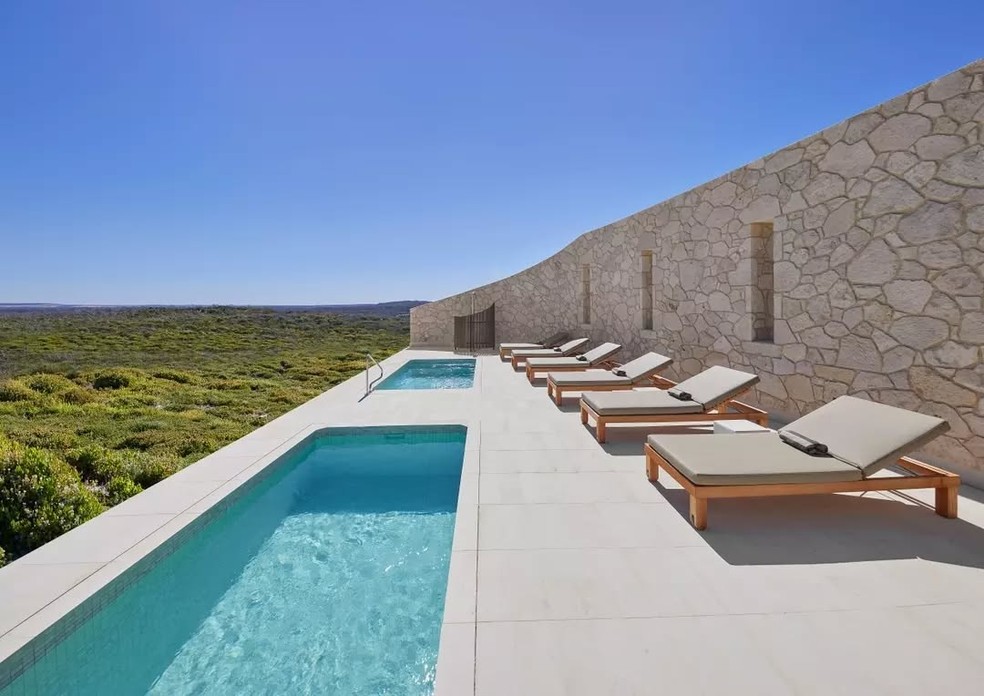 Southern Ocean Lodge, na Austrália — Foto: Reprodução / Instagram