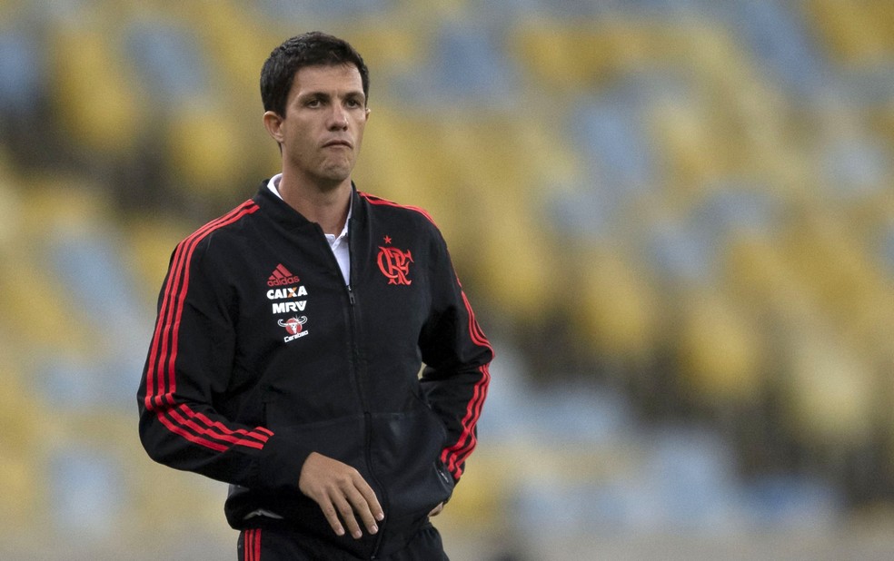 Maurício Barbieri - Flamengo — Foto: MAURO PIMENTEL / AFP