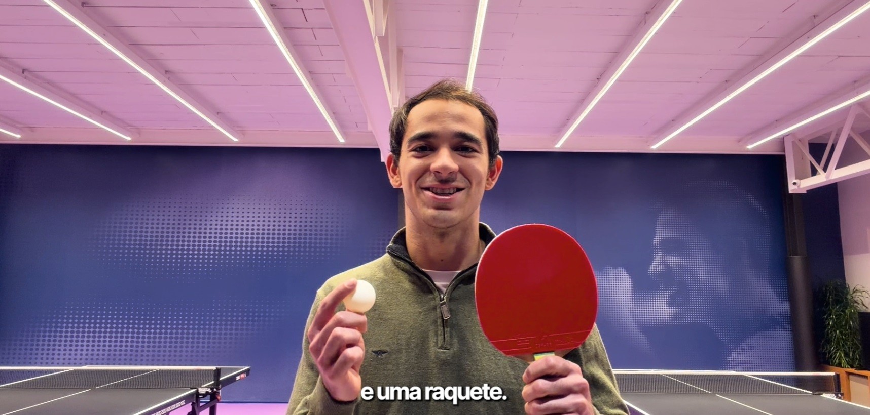 No Faz Diferença 2025, Hugo Calderano promete incentivar bra
