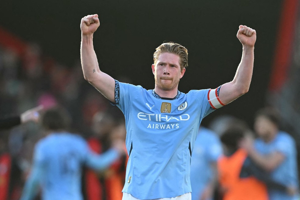 Kevin De Bruyne celebra