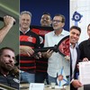 Eduardo Paes têm relação próxima com Vasco, Flamengo, Botafogo e Fluminense - Matheus Lima/Vasco; Márcia Foletto/Agência O Globo; Vitor Silva/Botafogo