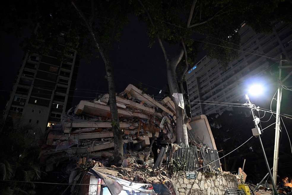 A Venezuela é frequentemente atingida por terremotos — Foto: Federico Parra/AFP