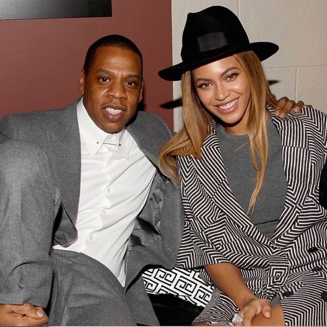 Jay-Z e Beyoncé em post no Instagram de 12 de dezembro de 2014 — Foto: Instagram (@beyonce) / Reprodução