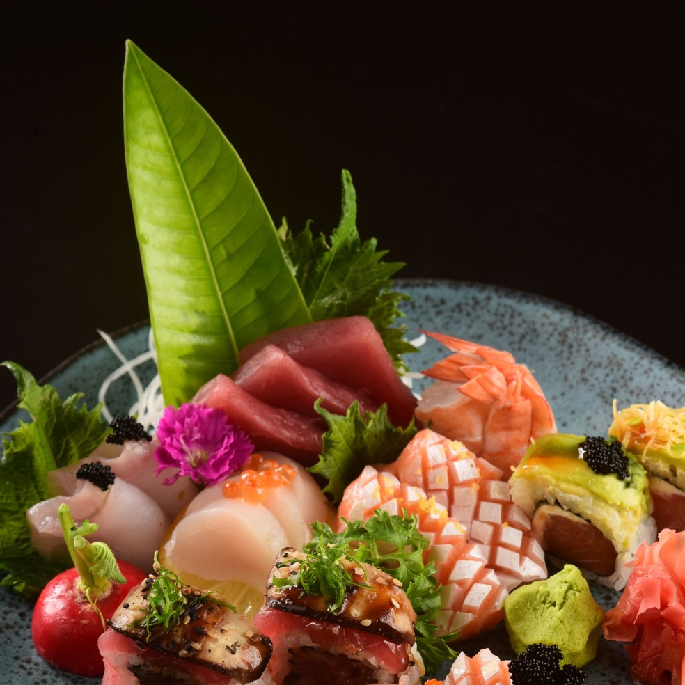 Combinado Ryochi no Peixoto Sushi — Foto: Divulgação / Foto de Daniel Chiacos