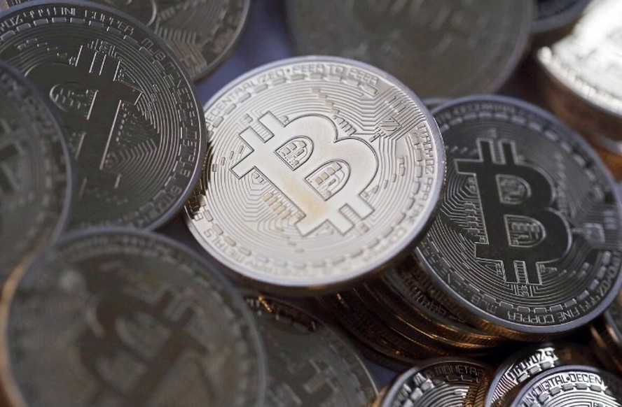 A criptomoeda deu um salto de mais de 40% este ano, impulsionada em parte pelo lançamento bem-sucedido de fundos negociados em bolsa nos EUA que detêm as moedas