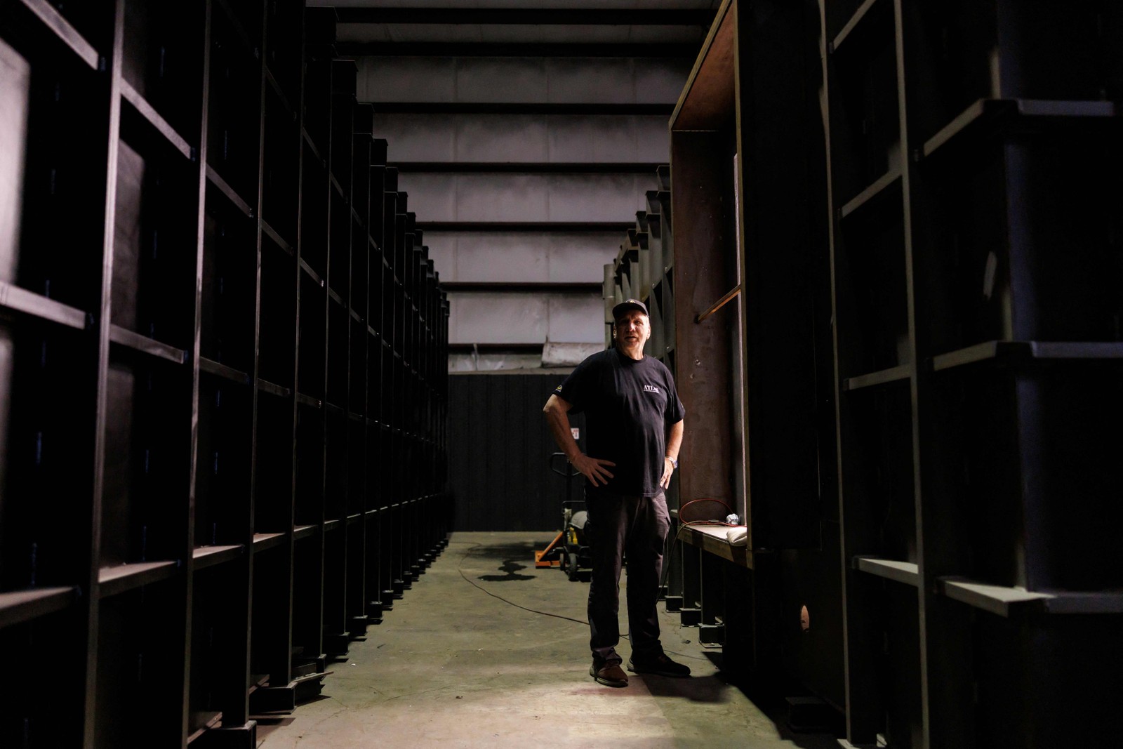 De acordo com Hubbard, o magnata da tecnologia Mark Zuckerberg também encomendou um projeto, que foi montado por um empreiteiro local — Foto: Mark Felix/AFP