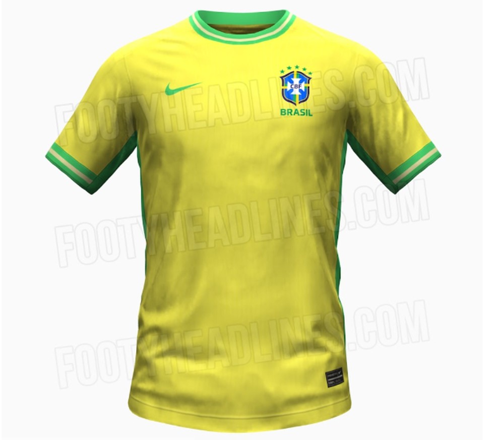 Camisa Seleção Brasileira Oficial Home Tamanho P
