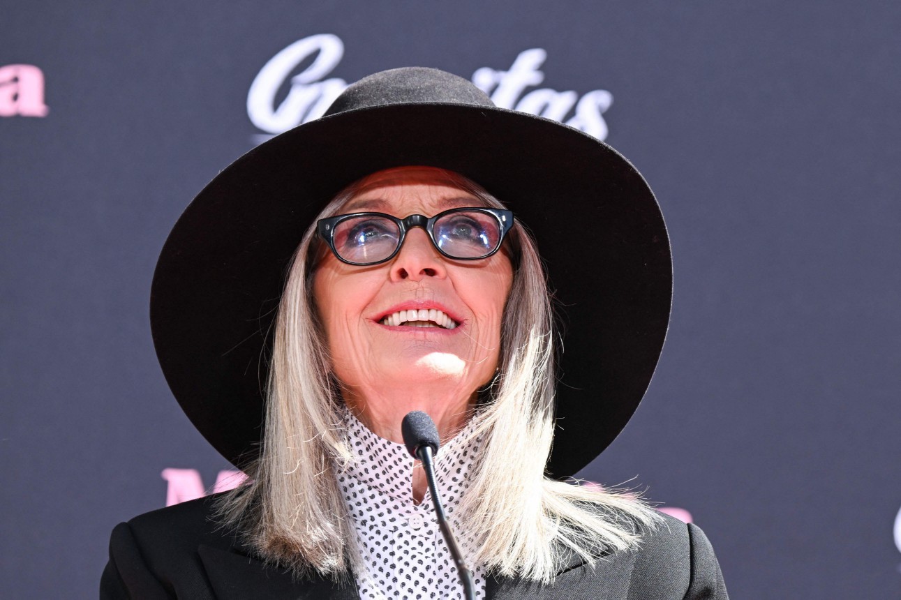 Diane Keaton died at age 79 — Photo: Patrick T. FALLON / AFP