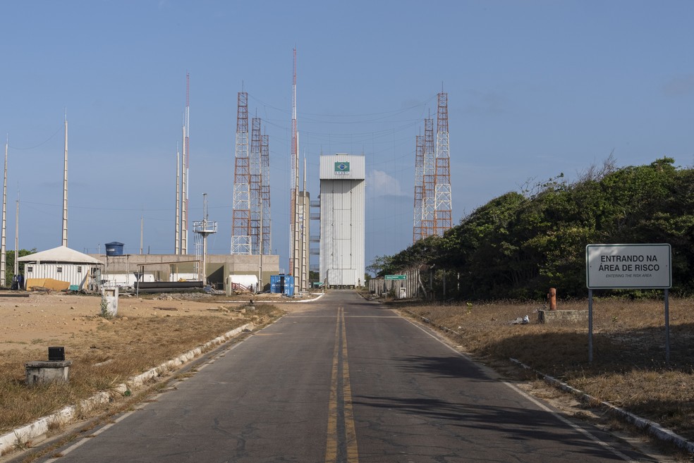 Centro de Lançamentos de Alcântara, principal base aeroespacial do Brasil — Foto: Divulgação: FAB