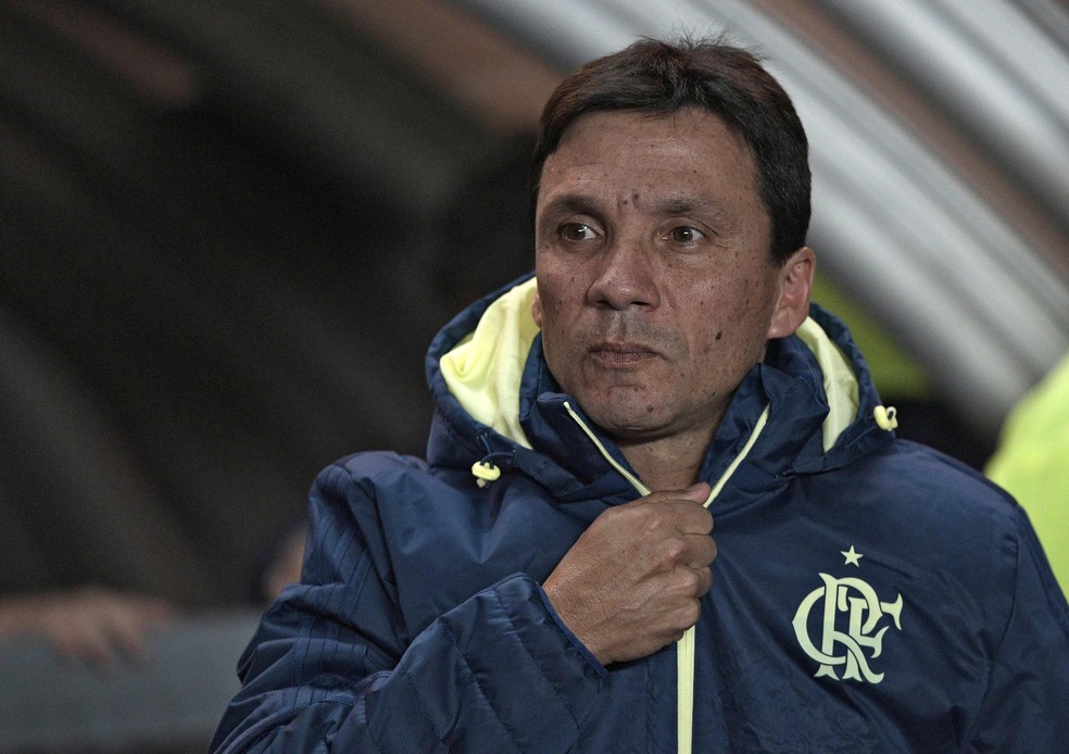 Zé Ricardo - Flamengo — Foto: JUAN MABROMATA / AFP