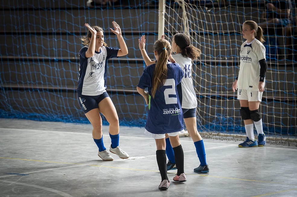 O Notre Dame fez 11 a 0 contra o Zerohum — Foto: Joilson Marcone