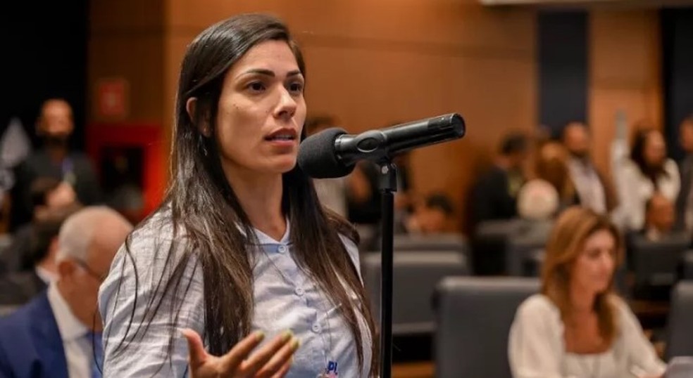 A deputada estadual Índia Armelau — Foto: Divulgação Alerj / Foto de Júlia Passos