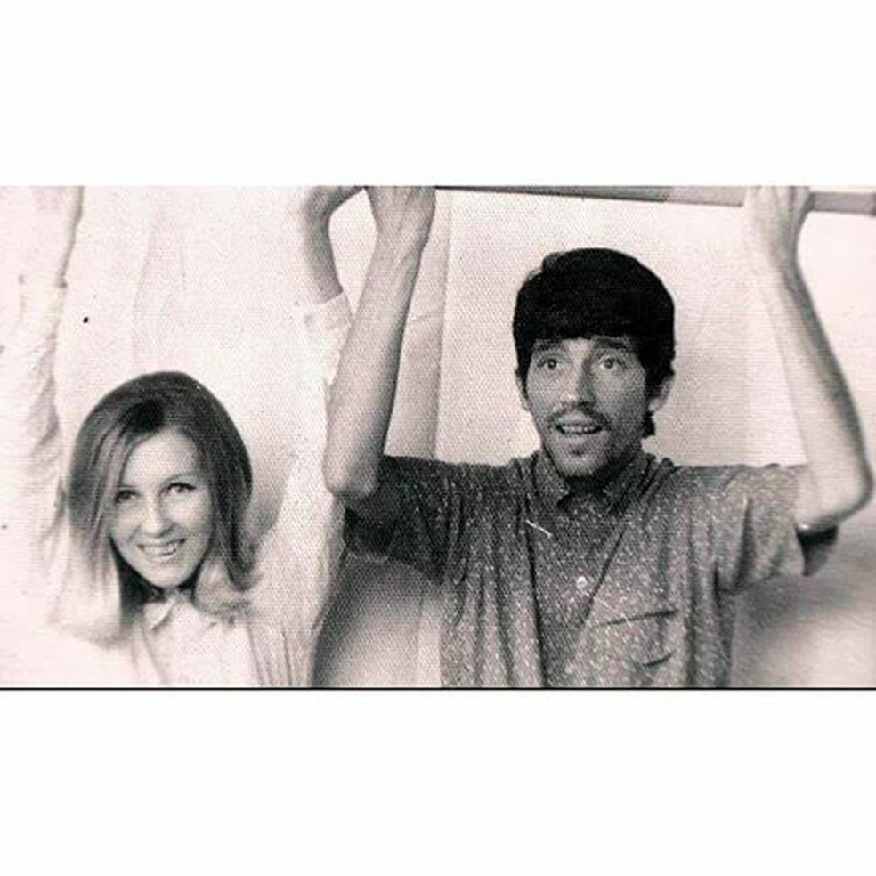 Raul e Edith mantiveram um relacionamento durante sete anos e, juntos, tiveram Simone — Foto: Reprodução / Facebook