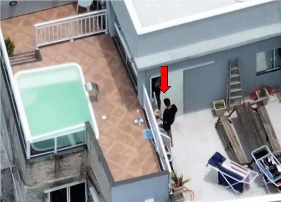 Casa na Penha em que Cigarreira teria ficado escondido após a execução — Foto: Reprodução